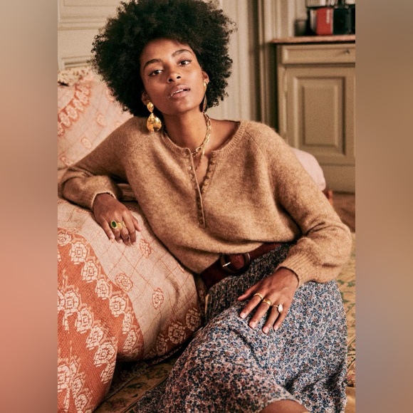 SÉZANE Maria skirt in blooming blue - Picture 4 of 7